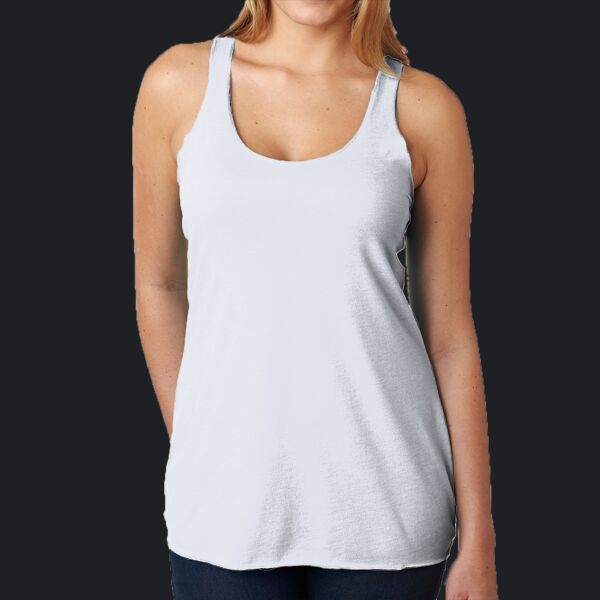 Ladies' Triblend Racerback Tank Thumbnail