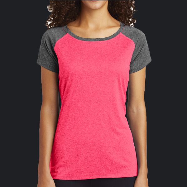 Women's Heather On Heather Contender Scoop Neck Tee Thumbnail
