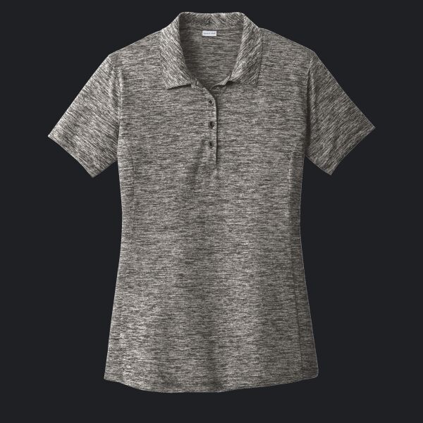Women's PosiCharge ® Electric Heather Polo Thumbnail