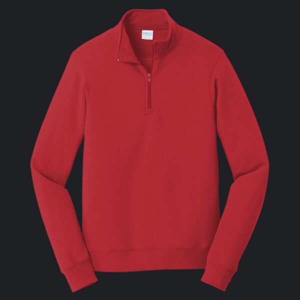 Fan Favorite Fleece 1/4 Zip Pullover Sweatshirt Thumbnail