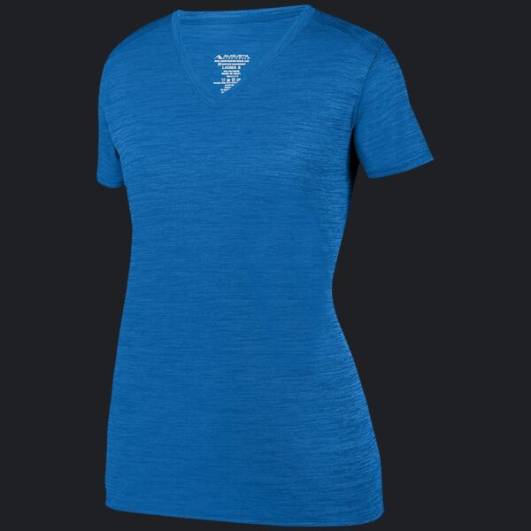 Women's Shadow Tonal Heather Training V-Neck T-Shirt Thumbnail