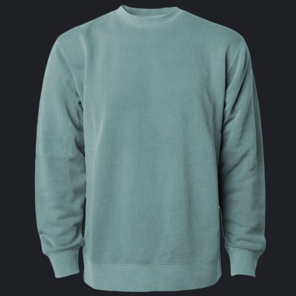 Unisex Midweight Pigment-Dyed Crewneck Sweatshirt Thumbnail