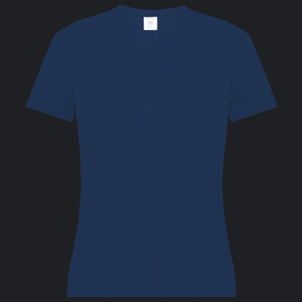 Girls' Attain Wicking V-Neck T-Shirt Thumbnail