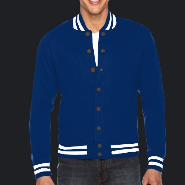 HVT401 Heavy Terry Club Jacket Thumbnail