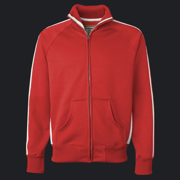 Adult Vintage Poly Fleece Track Jacket Thumbnail