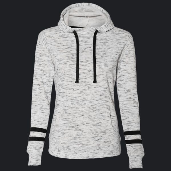 Ladies' Melange Scuba Neck Sweatshirt Thumbnail