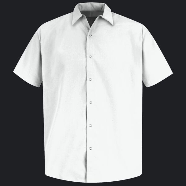 Men's Specialized Pocketless Polyester Work Shirt Thumbnail