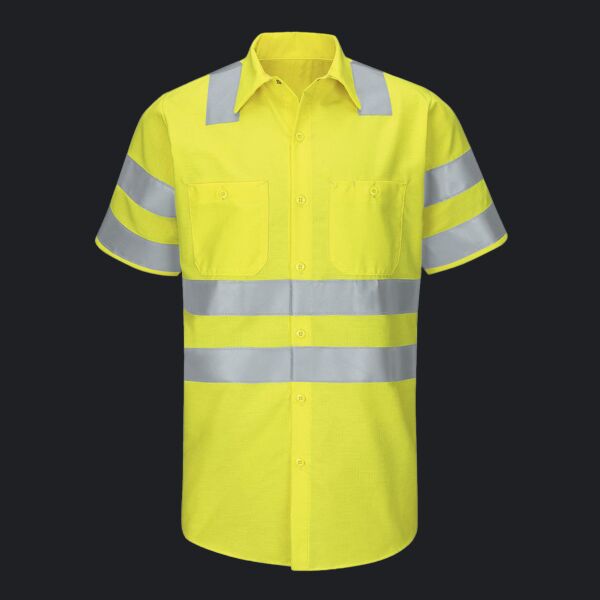 Men's Tall Enhanced & Hi-Visibility Work Shirt Thumbnail