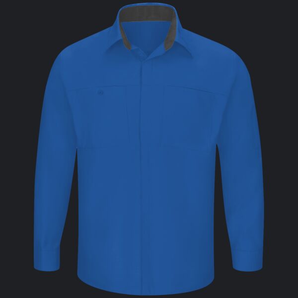 Men's Tall Performance Plus Long Sleeve Shirt with OilBlok Technology Thumbnail