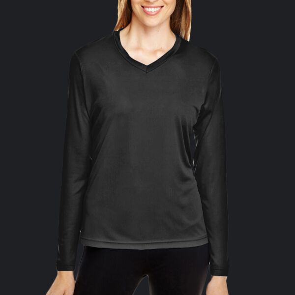 Ladies' Zone Performance Long-Sleeve T-Shirt Thumbnail