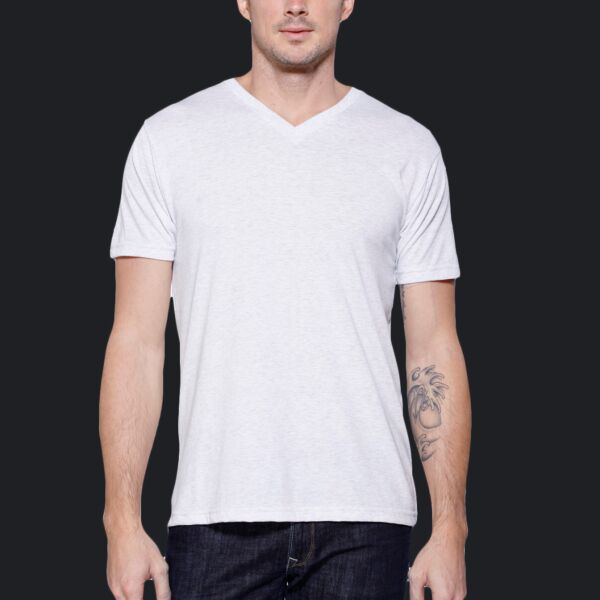 Men's Triblend  V-Neck T-Shirt Thumbnail