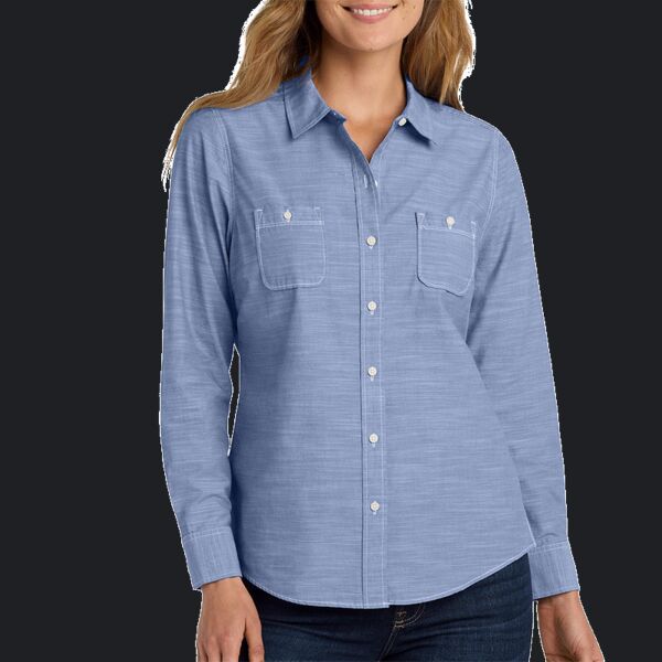 Women's Slub Chambray Shirt Thumbnail
