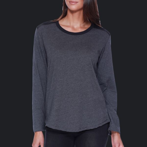 Ladies' CVC Melrose Long-Sleeve T-Shirt Thumbnail