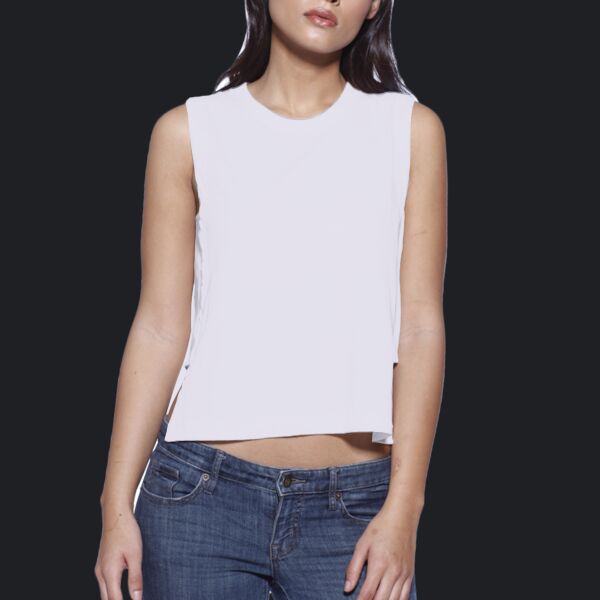 Ladies' CVC Side Tank Thumbnail