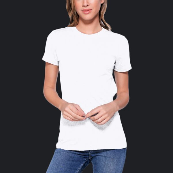 Ladies' Triblend Crew Neck T-Shirt Thumbnail