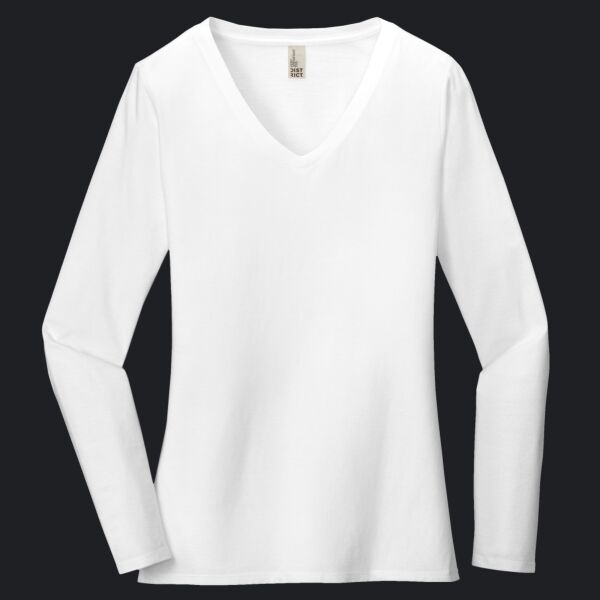 Women's Very Important Tee ® Long Sleeve V Neck Thumbnail