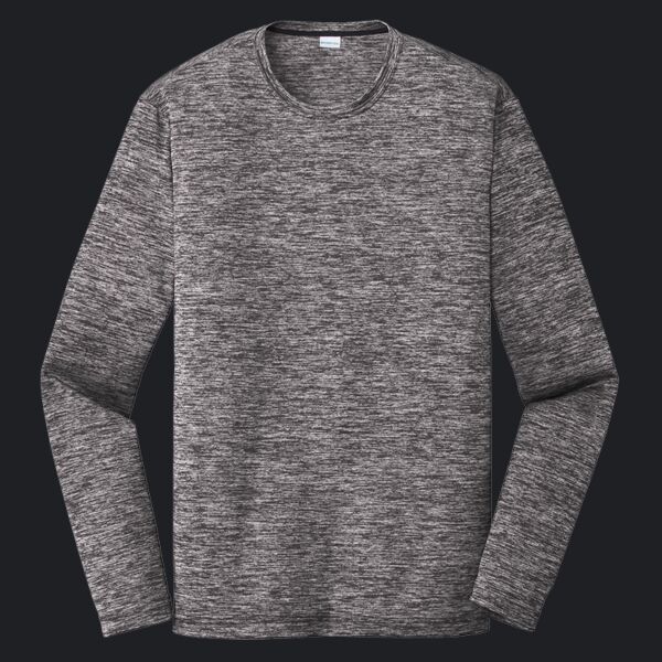 PosiCharge ® Long Sleeve Electric Heather Tee Thumbnail