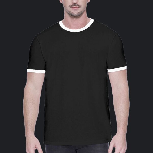 Men's CVC Ringer T-Shirt Thumbnail