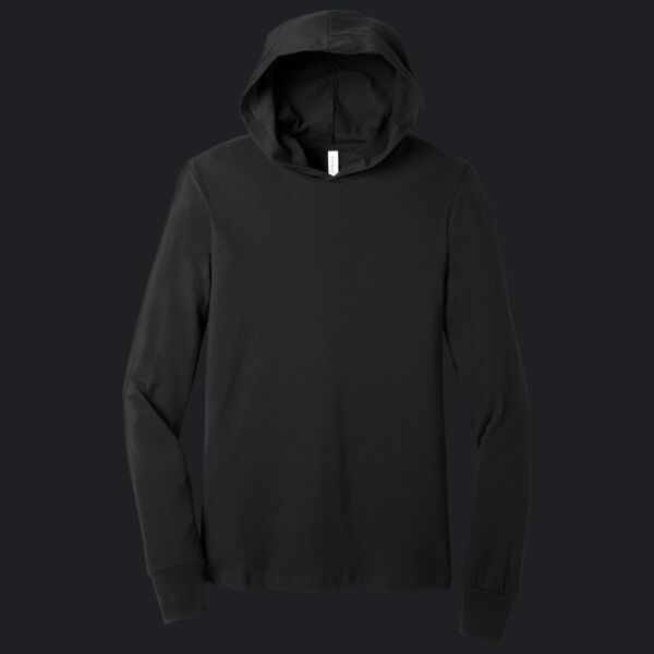 Unisex Jersey Long Sleeve Hoodie Thumbnail