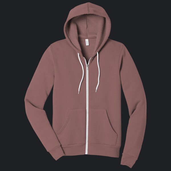 Unisex Sponge Fleece Full Zip Hoodie Thumbnail