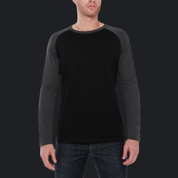Men's CVC Long-Sleeve Raglan Thumbnail