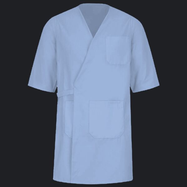 Men's Collarless Butcher Wrap Thumbnail