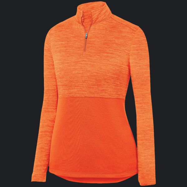 Ladies' Shadow Tonal Heather Quarter-Zip Pullover Thumbnail
