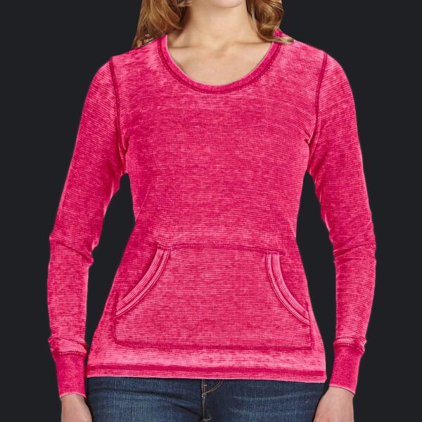 Ladies' Zen Thermal Long-Sleeve T-Shirt Thumbnail