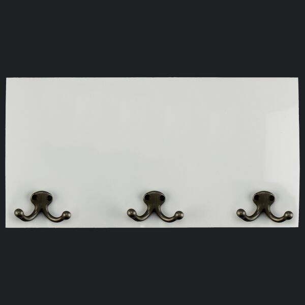 Coat Hanger Plaque - Natural Wood Thumbnail