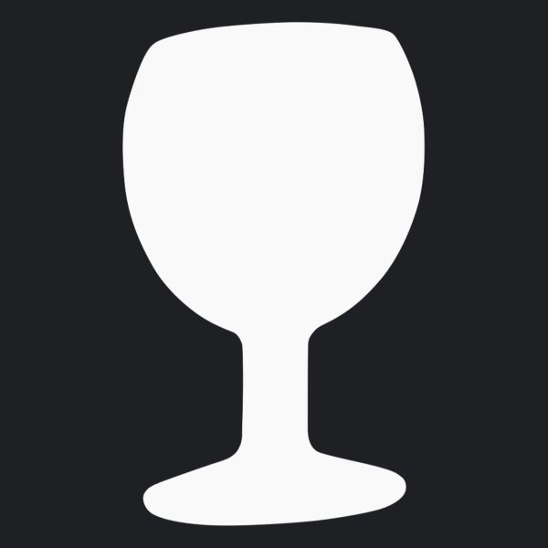 Wine Glass Aluminum Photo Magnet Thumbnail