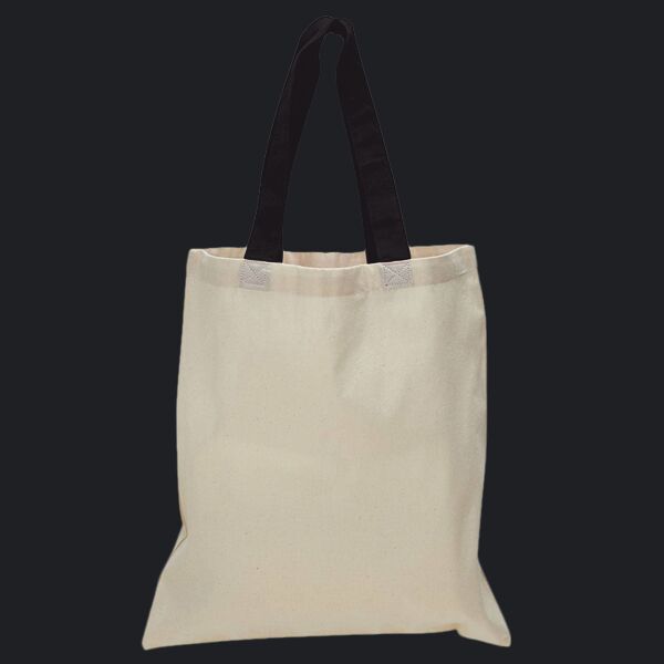 Contrast-Color Handle Tote Thumbnail