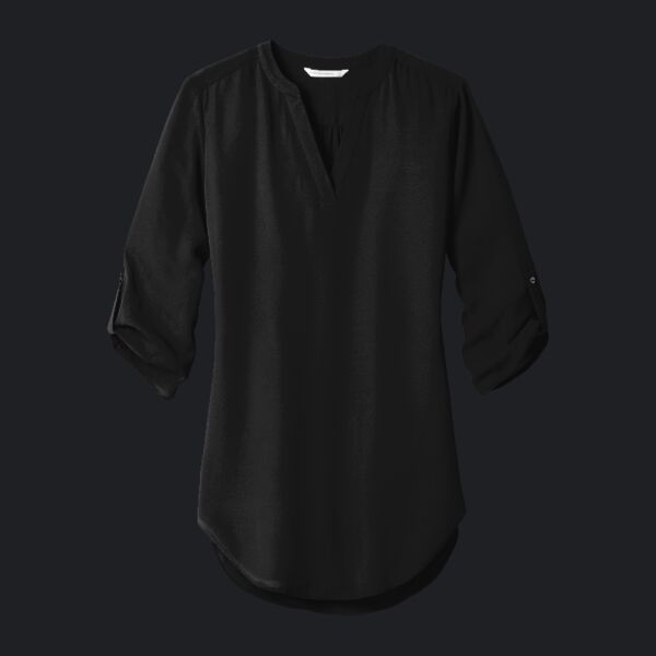 Women's 3/4 Sleeve Tunic Blouse Thumbnail
