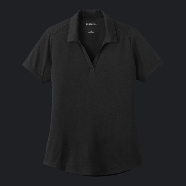 Women's PosiCharge ® Tri Blend Wicking Polo Thumbnail