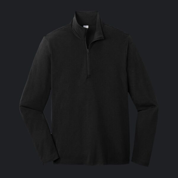 PosiCharge ® Tri Blend Wicking 1/4 Zip Pullover Thumbnail