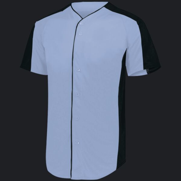 Youth Full Button Baseball Jersey Thumbnail
