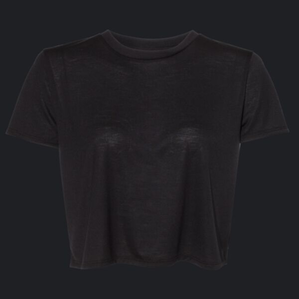 Women’s Flowy Crop Tee Thumbnail