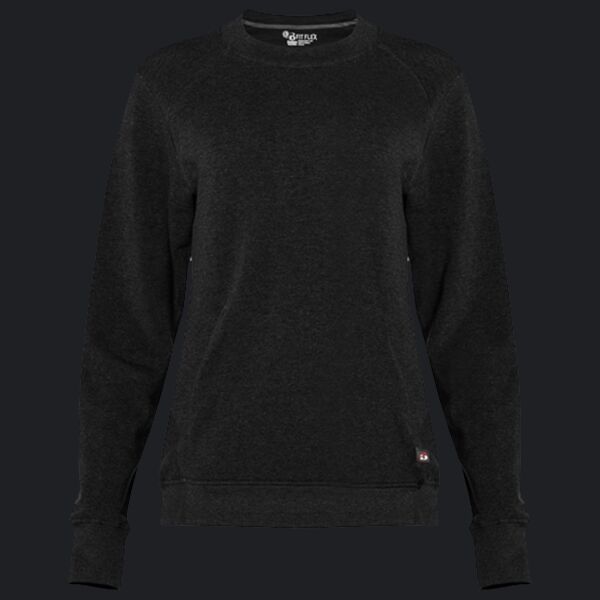 Women's FitFlex French Terry Crewneck Sweatshirt Thumbnail