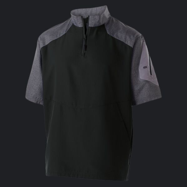 Unisex Ultra-Lightweight Aero-Tec™ Raider Short-Sleeve Warm-Up Pullover Thumbnail