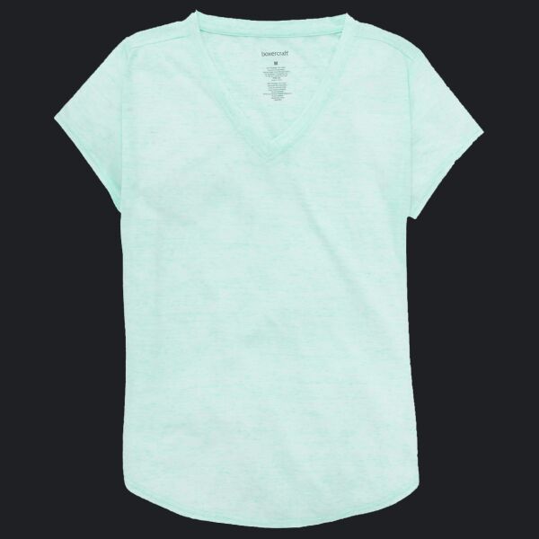 Girls' Snow Heather V-Neck T-Shirt Thumbnail
