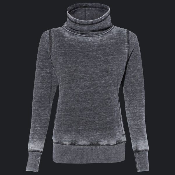 Women’s Zen Fleece Cowl Neck Sweatshirt Thumbnail