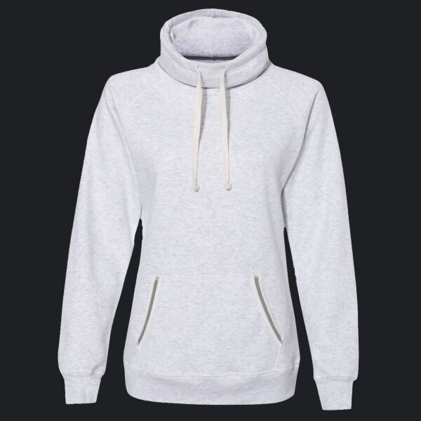 Women’s Relay Cowl Neck Sweatshirt Thumbnail