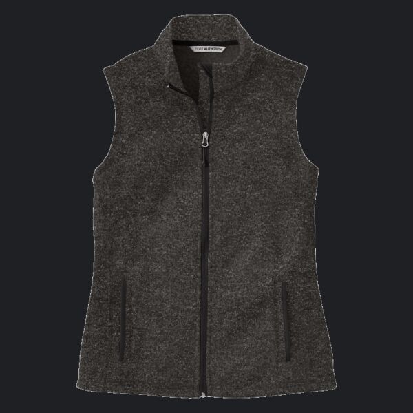 Women's Sweater Fleece Vest Thumbnail