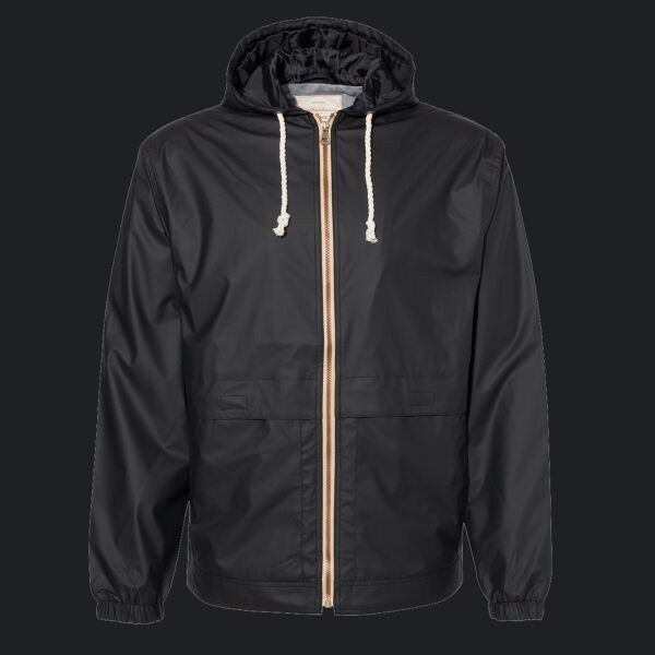 Unisex Vintage Hooded Rain Jacket Thumbnail