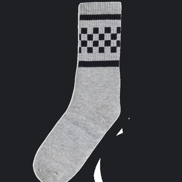 USA-Made Checkered Crew Socks Thumbnail