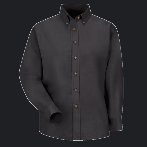 Women's Poplin Dress Shirt Thumbnail