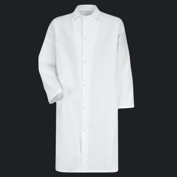 Unisex Gripper - Front Butcher Frock - No Pockets Thumbnail