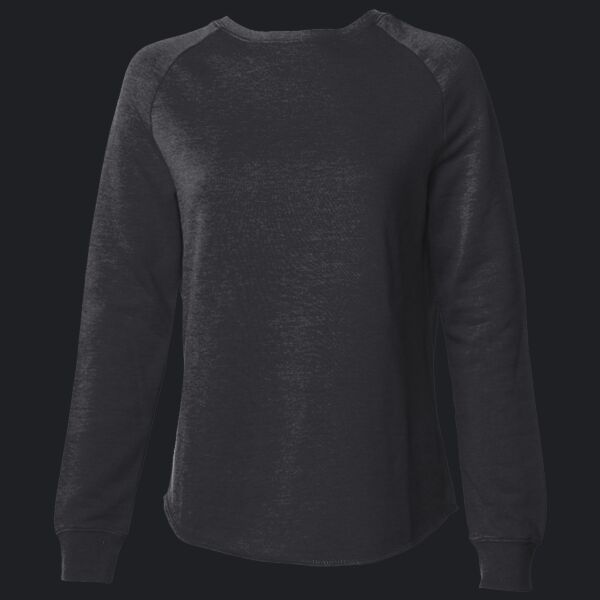 Women's California Wave Wash Crewneck Sweatshirt Thumbnail