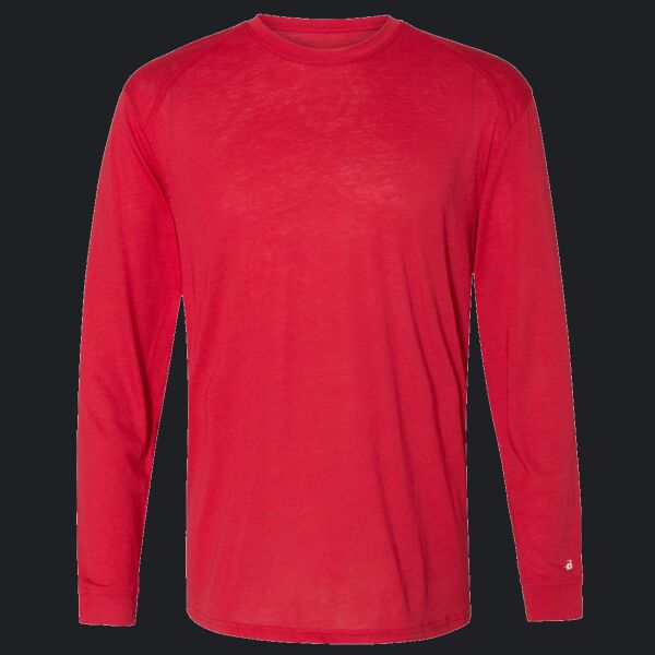 Men's Triblend Performance Long Sleeve T-Shirt Thumbnail