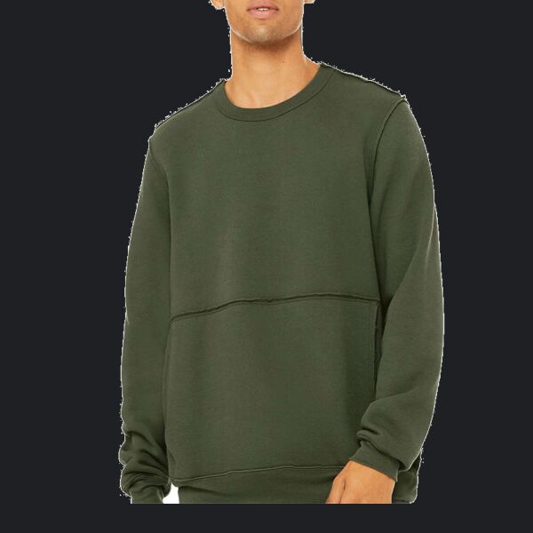FWD Fashion Raw Seam Crewneck Sweatshirt Thumbnail