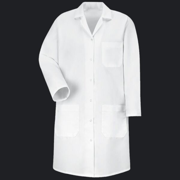 Women's Gripper Front Lab Coat Thumbnail